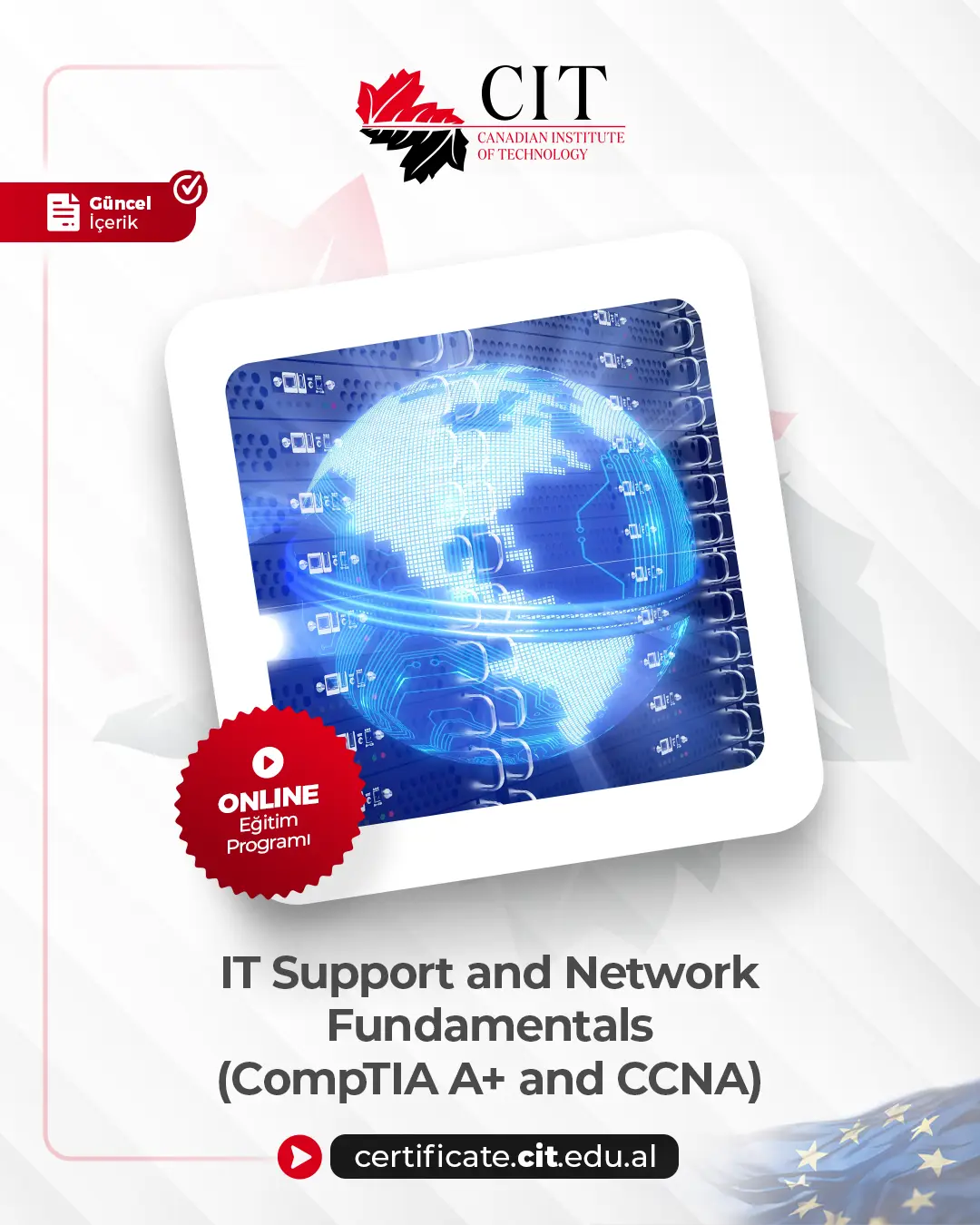 IT Support and Network Fundamentals (CompTIA A+ and CCNA)